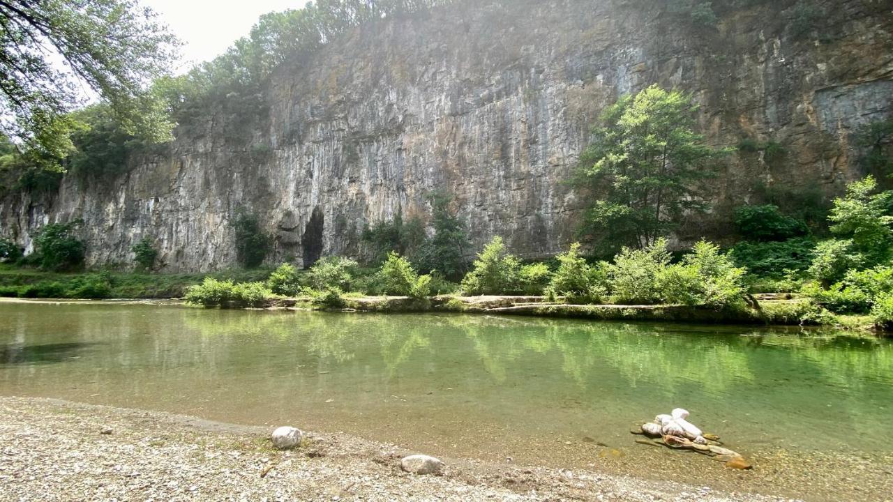 L'Oree Cevenole, Gite Avec Spa Et Vue Panoramique Sur Les Cevennes Daire Saint Julien Les Rosiers Dış mekan fotoğraf